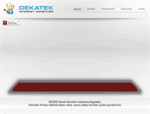 Tablet Screenshot of dekatek.com